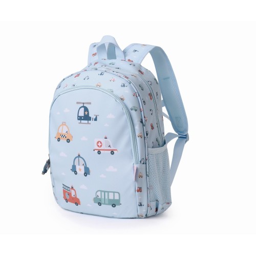 MOCHILA MEDIANA ESCOLAR CITY CARS