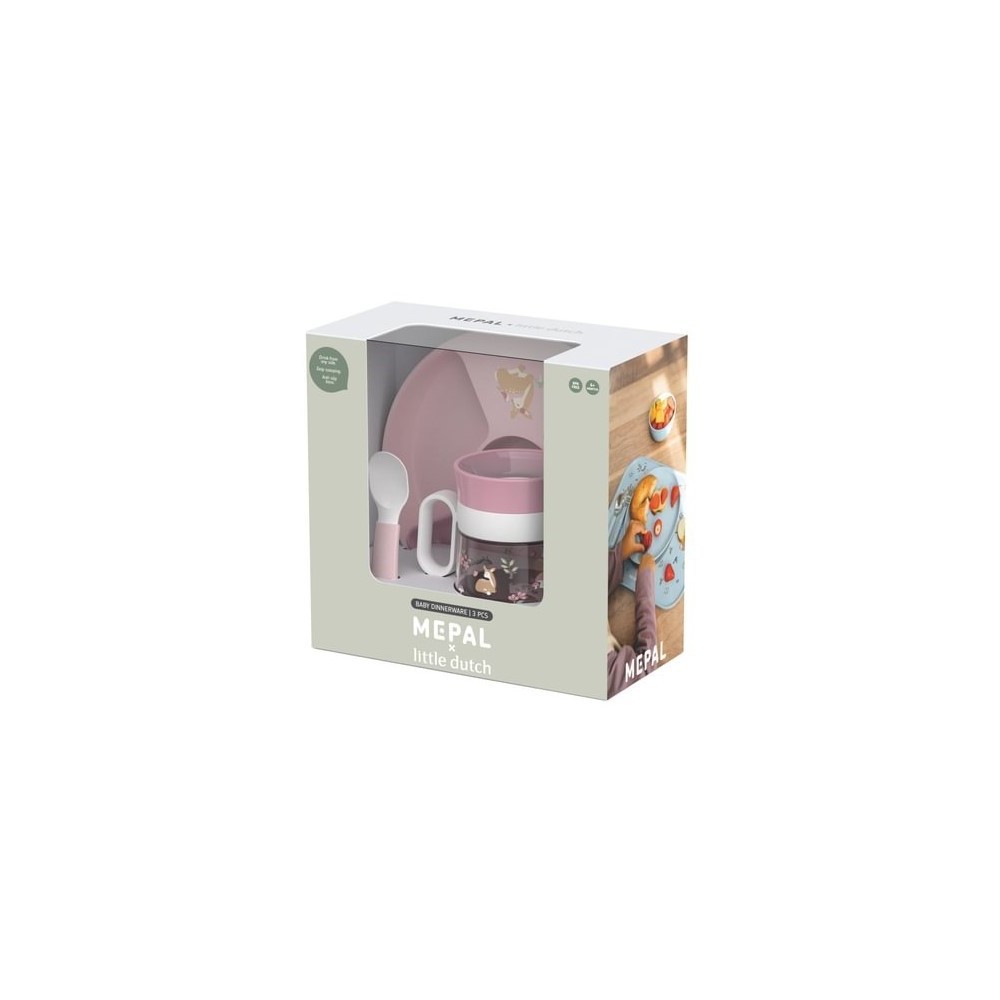 VAJILLA BEBÉ MIO 3 PCS FAIRY GARDEN