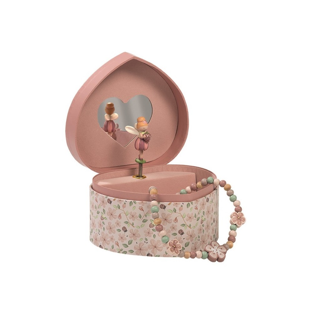 CAJA JOYERO CORAZON FAIRY GARDEN