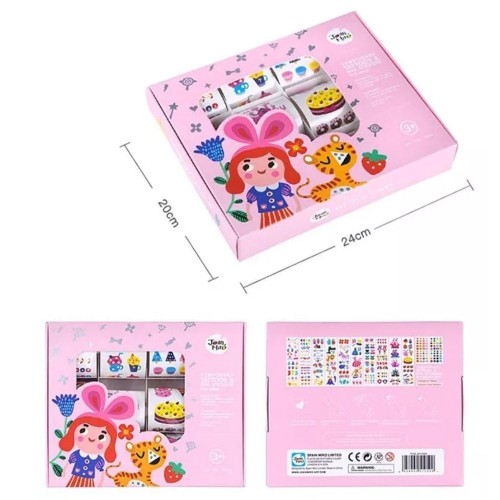 SET STICKERS UÑAS Y TATTOOS