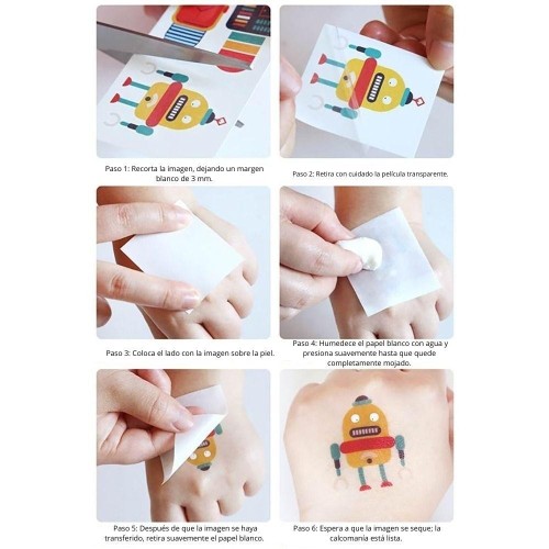 SET STICKERS UÑAS Y TATTOOS