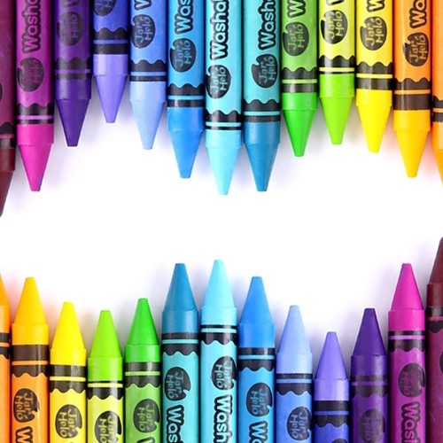 CRAYÓN LAVABLE (24 UD.)