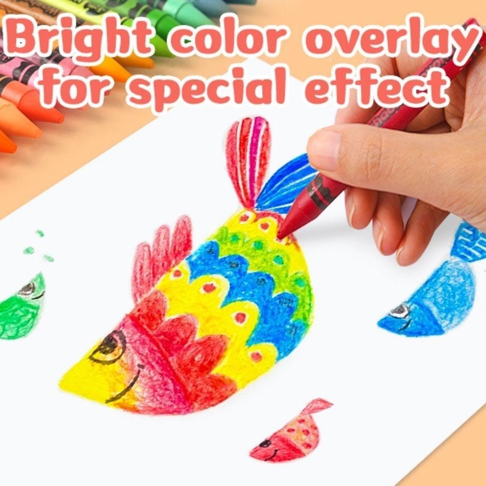 CRAYÓN LAVABLE (24 UD.)