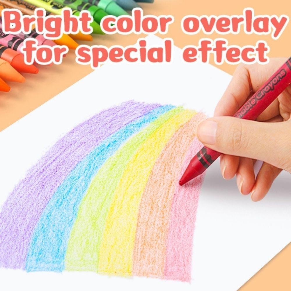 CRAYÓN LAVABLE (24 UD.)