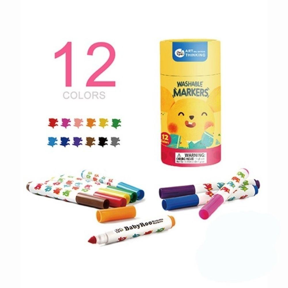 ROTULADORES LAVABLES (12 UD.) 2