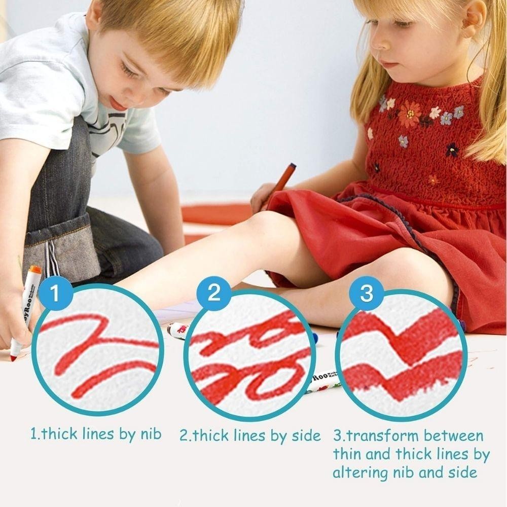 ROTULADORES LAVABLES (12 UD.)