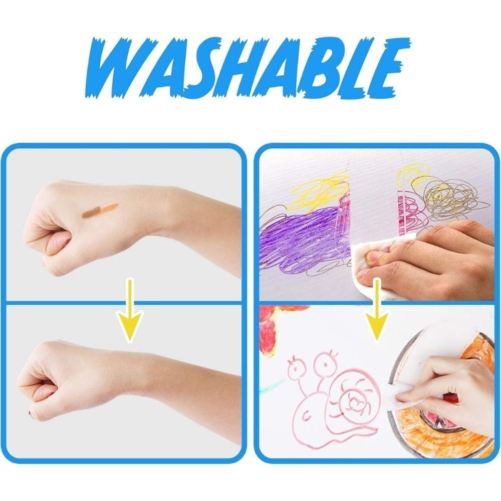 ROTULADORES LAVABLES (12 UD.)