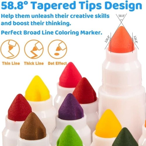 ROTULADORES LAVABLES (24 UD.)