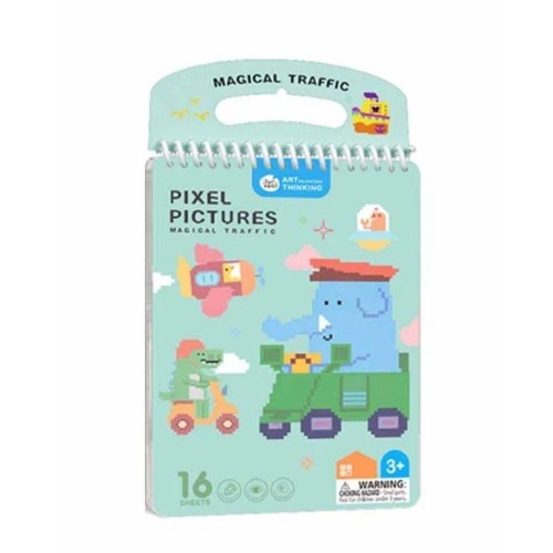 CUADERNO PIXEL ART MAGICAL TRAFFIC