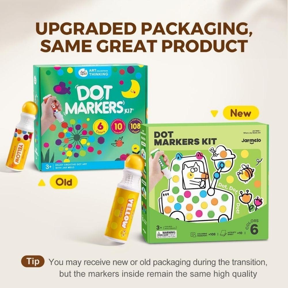 SET CREATIVO MARCADORES DE PUNTOS