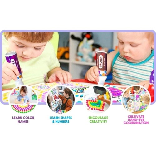 SET CREATIVO MARCADORES DE PUNTOS