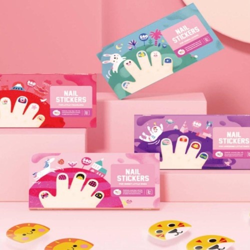 SET 540 STICKERS WATERPROOF SWEET LITTLE