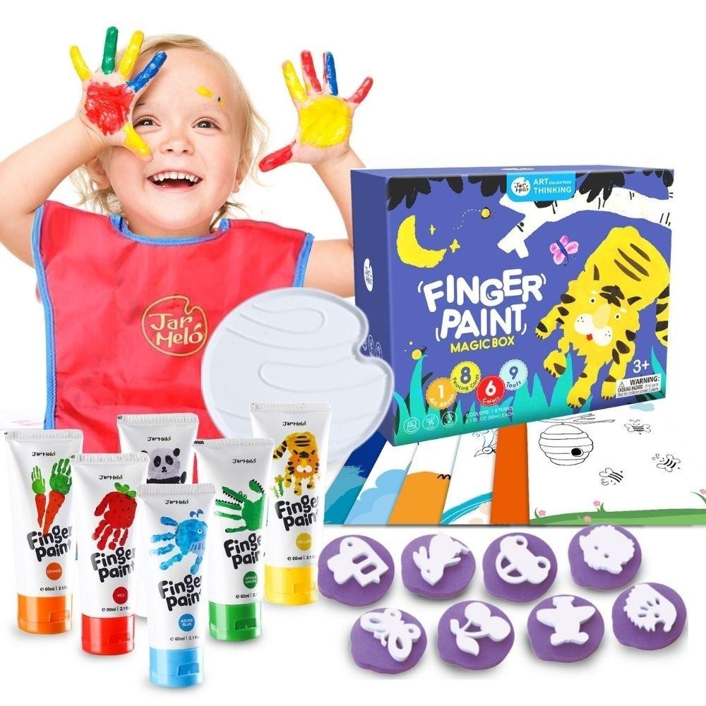 SET CREATIVO PINTURA DE DEDOS