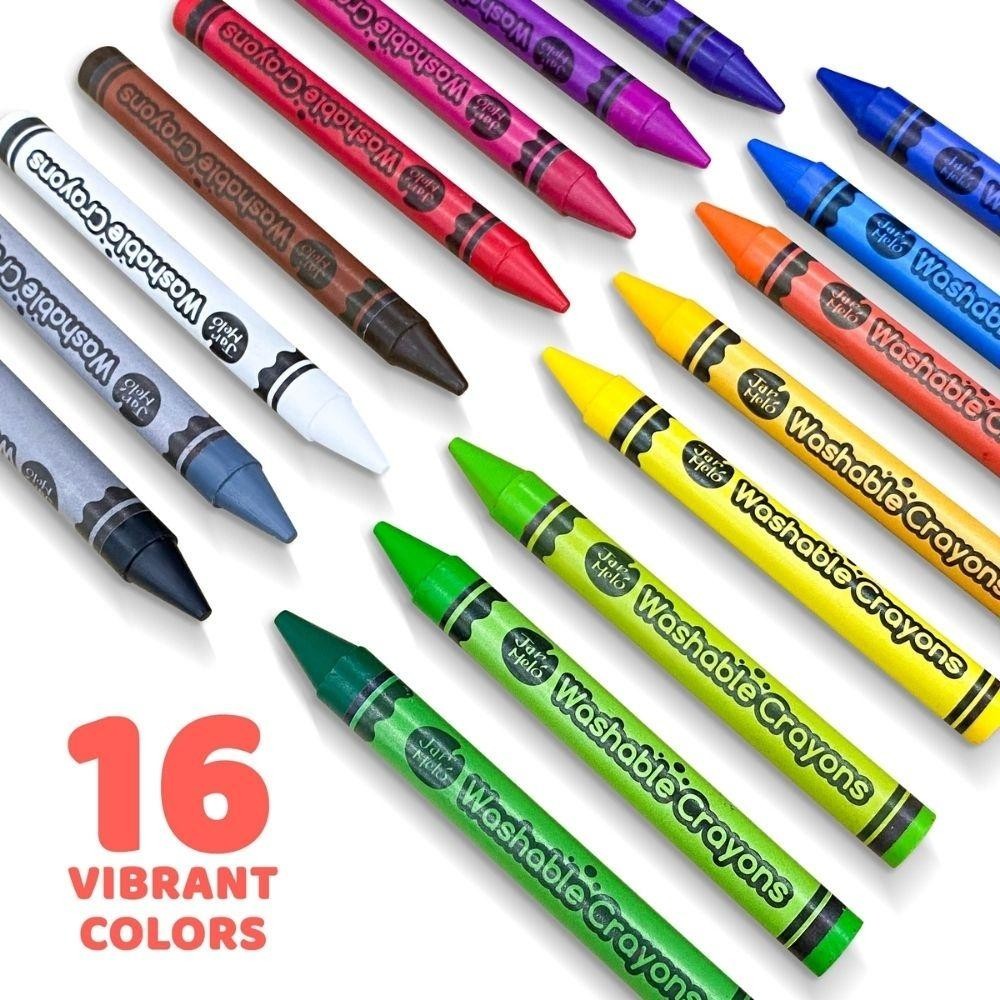 CRAYÓN LAVABLE (16 UD.) 2
