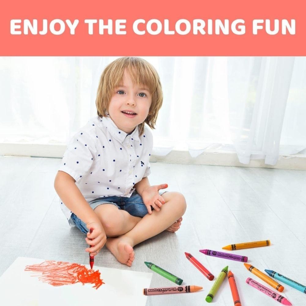 CRAYÓN LAVABLE (16 UD.)