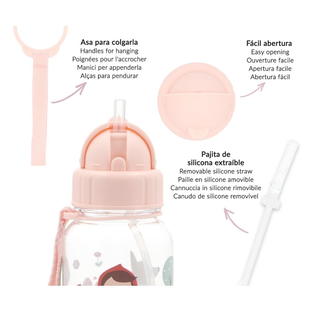 BOTELLA AGUA TRITAN  350 ML LITTLE RED