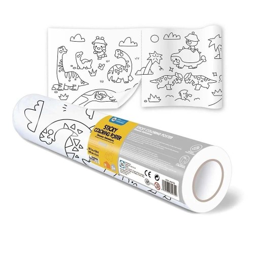 PAPEL ADHESIVO TEMATIZADO - DINO