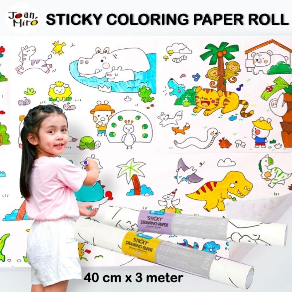 PAPEL ADHESIVO TEMATIZADO - DINO