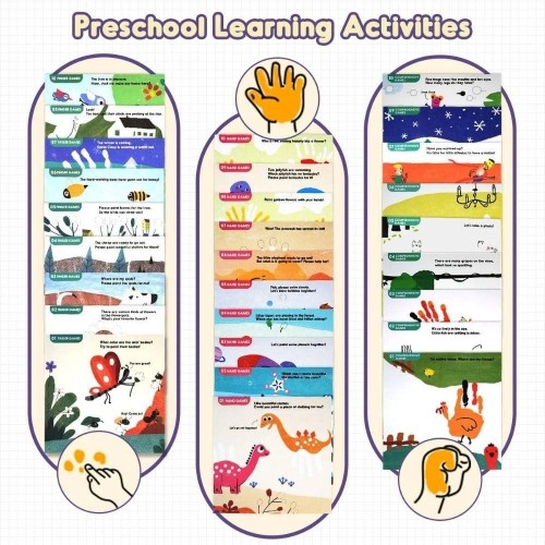 CUADERNO PARA PINTURA DE DEDOS