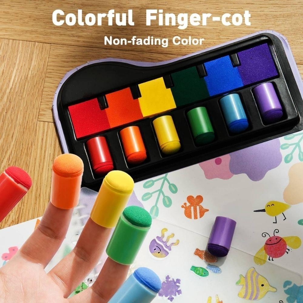 LIBRO CREATIVO  PINTURA FINGER