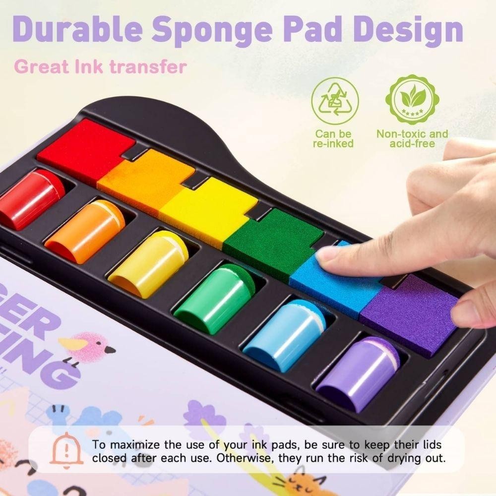 LIBRO CREATIVO  PINTURA FINGER