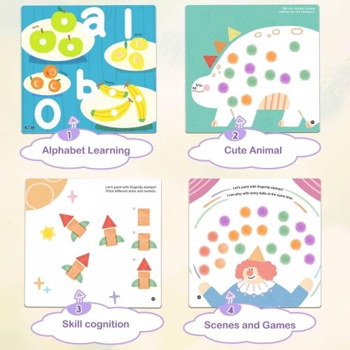 LIBRO CREATIVO  PINTURA FINGER