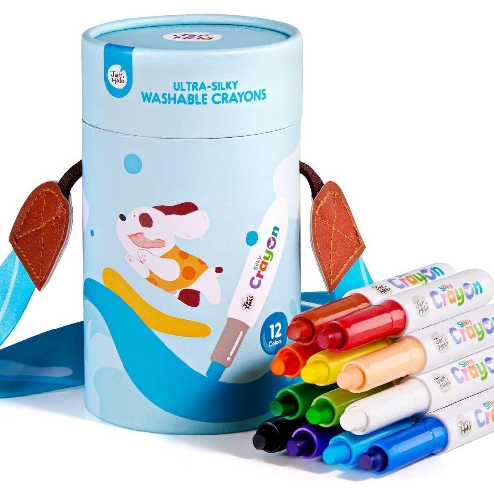 CRAYÓN ULTRA SUAVE LAVABLE (12 )