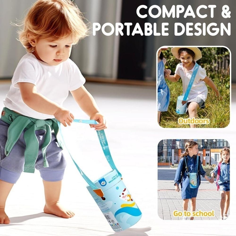 CRAYÓN ULTRA SUAVE LAVABLE (12 )