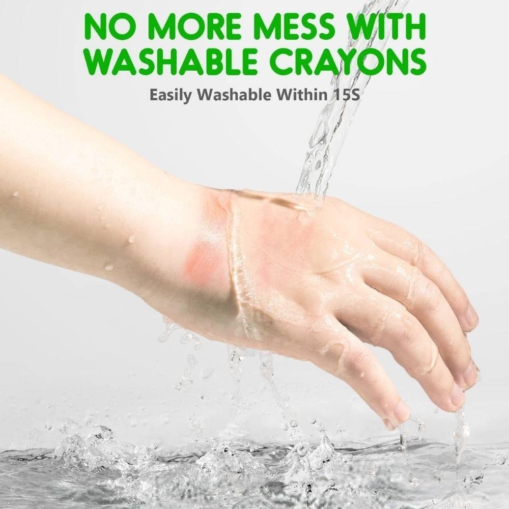 CRAYÓN ULTRA SUAVE LAVABLE (24 un.)