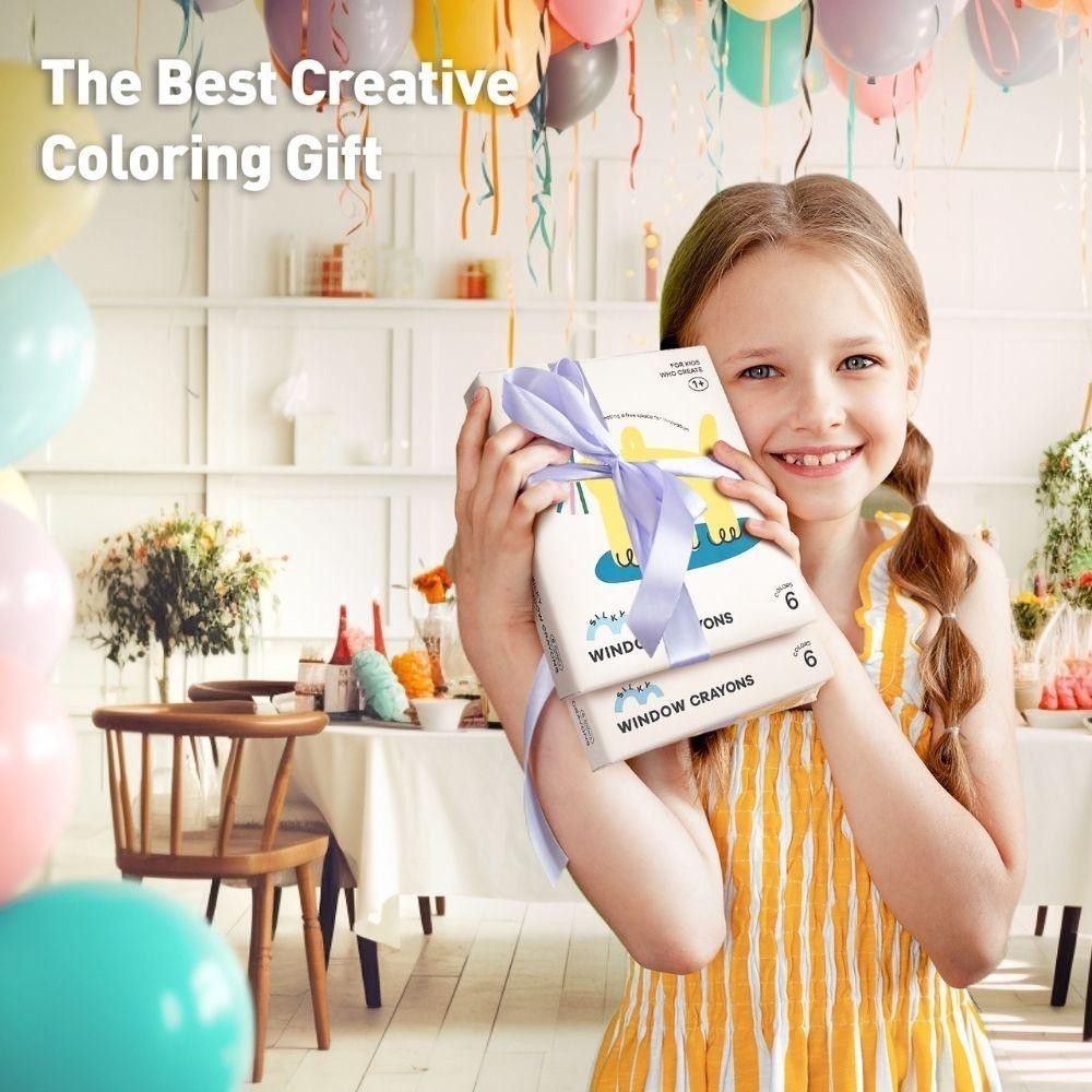 CRAYONES PARA CRISTAL, AZU 6U