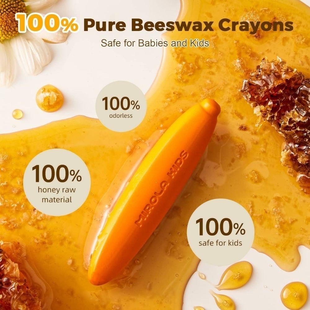 CRAYONES BANANA DE CERA ABE 12 UN