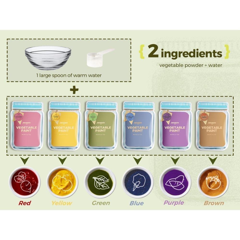 PINTURA VEGETAL EN POLVO NATURAL