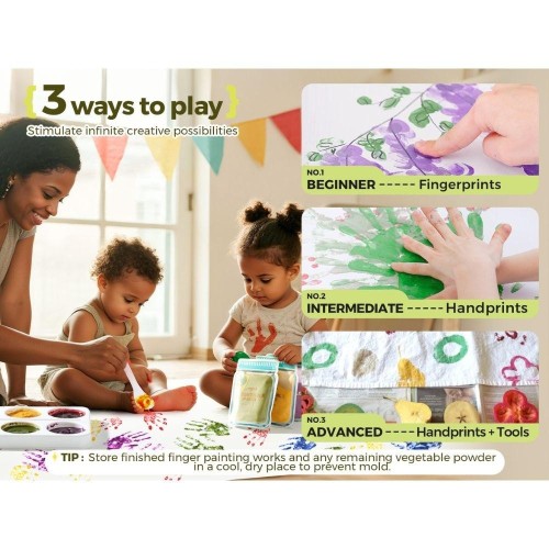 PINTURA VEGETAL EN POLVO NATURAL