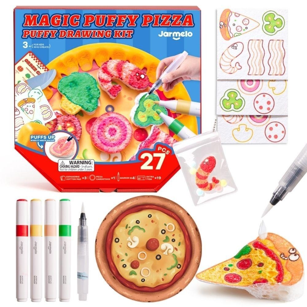 SET PINTURA DE ESPUMA - PIZZA