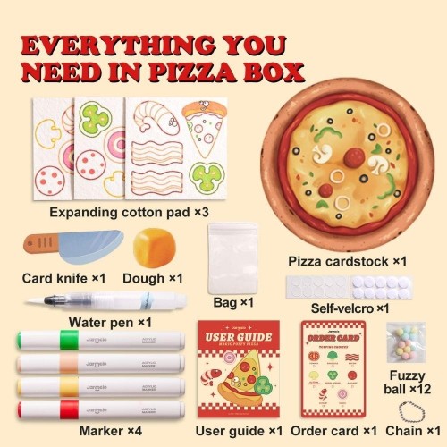 SET PINTURA DE ESPUMA - PIZZA