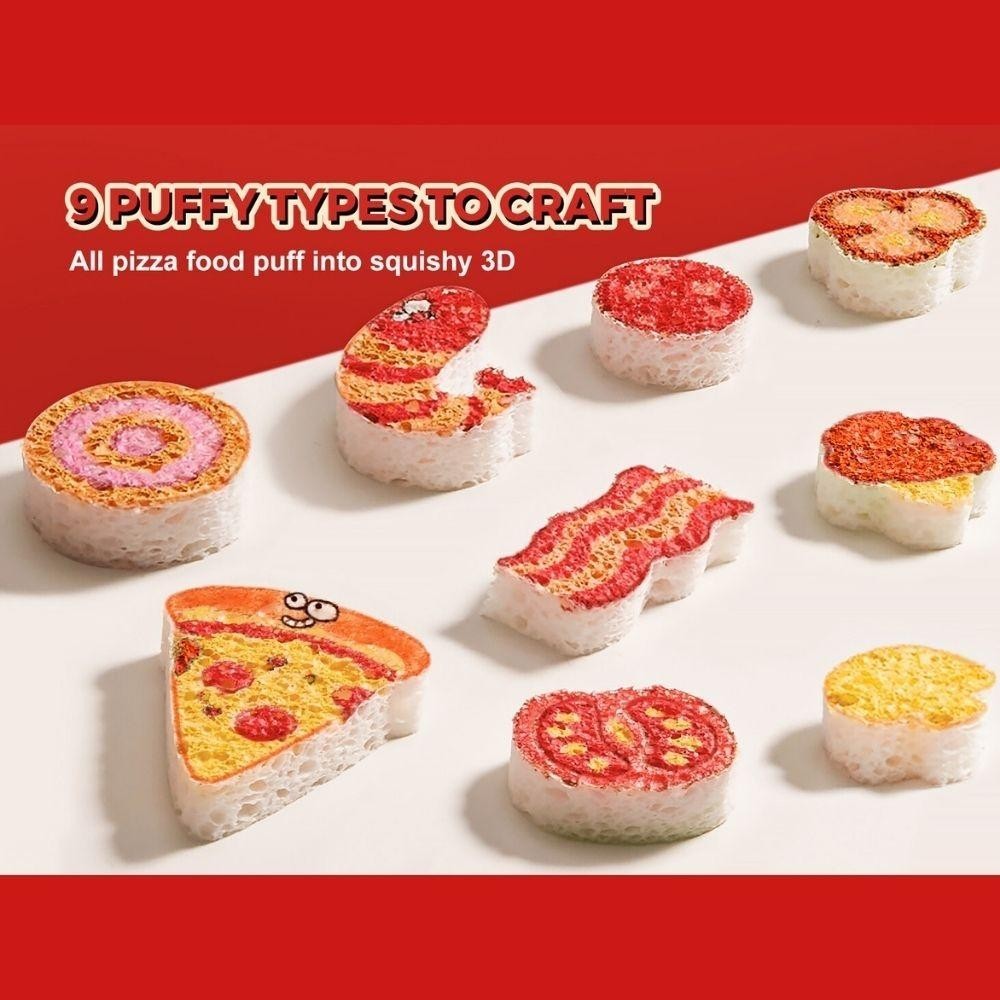 SET PINTURA DE ESPUMA - PIZZA