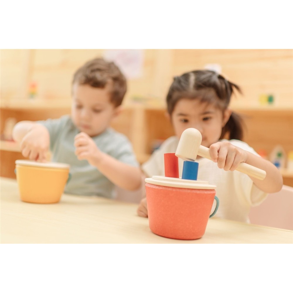 CUBO MARTILLO FORMAS MONTESSORI