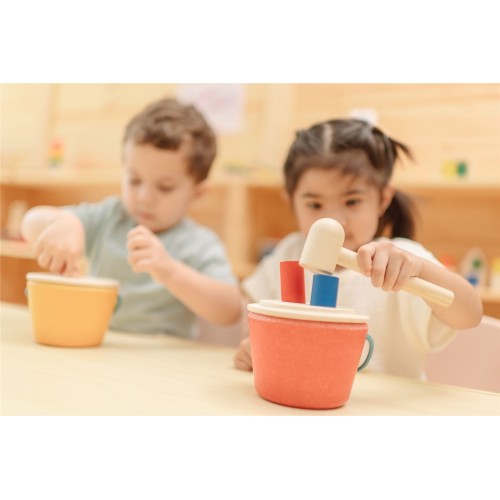 CUBO MARTILLO FORMAS MONTESSORI