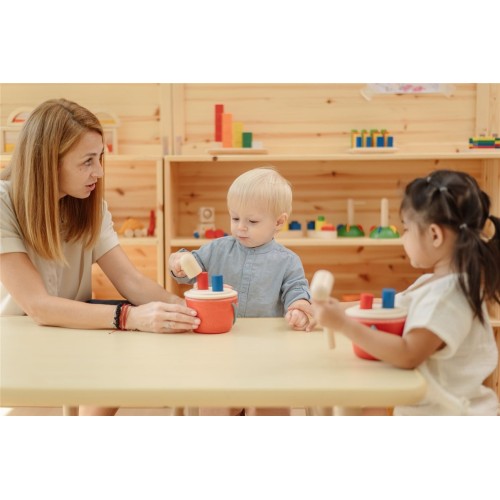 CUBO MARTILLO FORMAS MONTESSORI