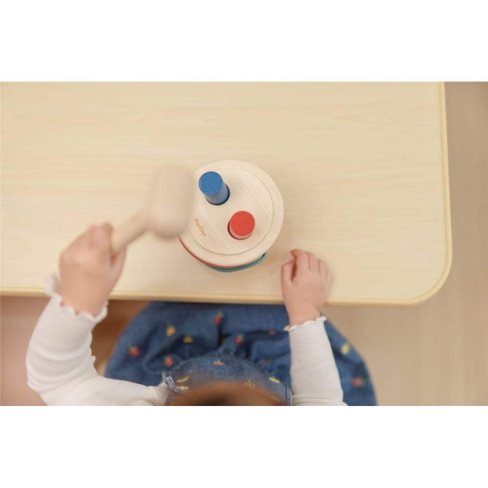 CUBO MARTILLO FORMAS MONTESSORI