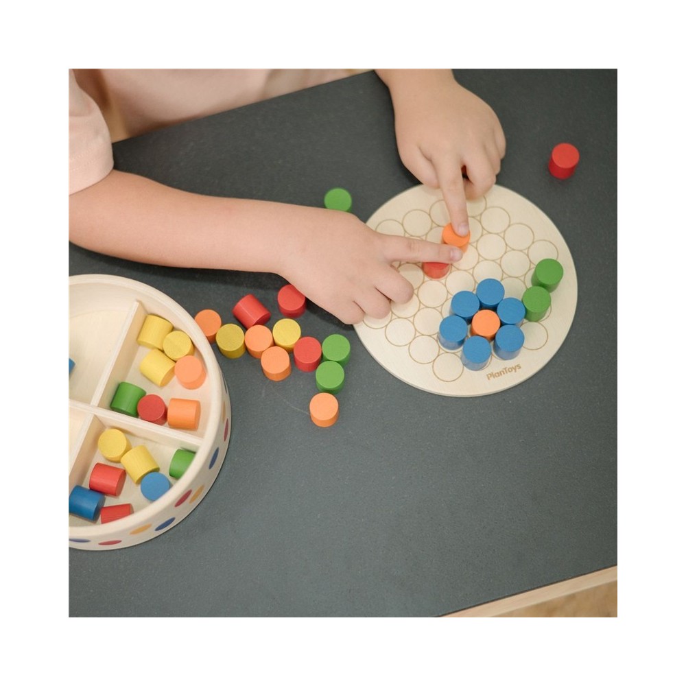 CAJA FICHAS CON PATRONES MONTESSORI