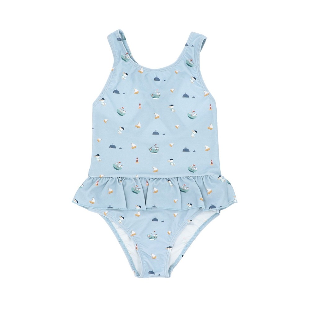 BAÑADOR CRUZADO CON VOLANTES FISHING BOAT