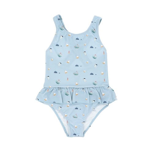 BAÑADOR CRUZADO CON VOLANTES FISHING BOAT