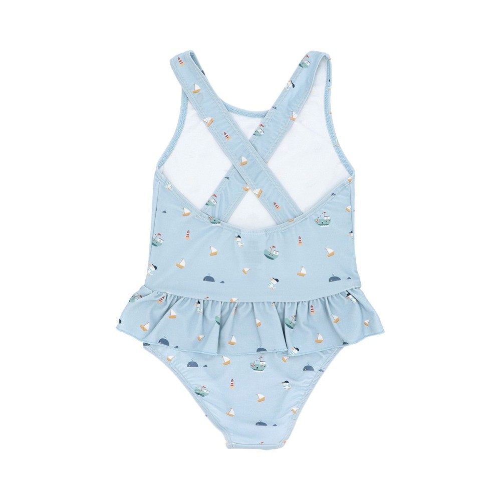 BAÑADOR CRUZADO CON VOLANTES FISHING BOAT