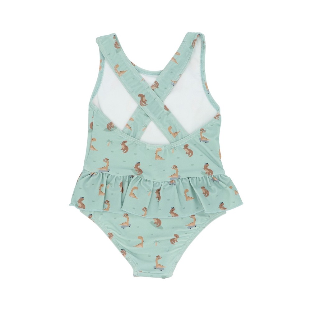 BAÑADOR CRUZADO CON VOLANTES DINO 2