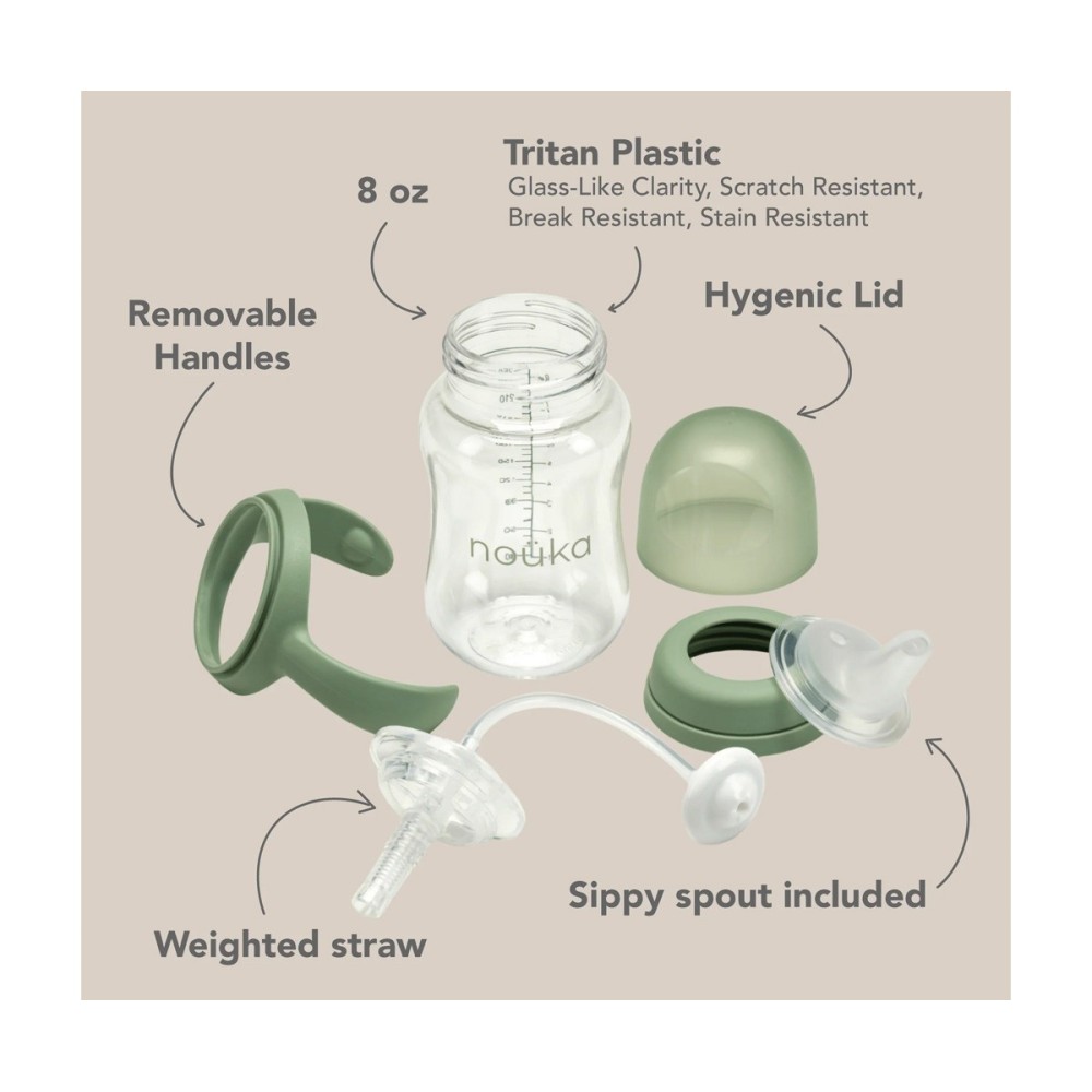 TAZA TRANSITIONAL PAJITA 240 ROSA EMPOLVADO