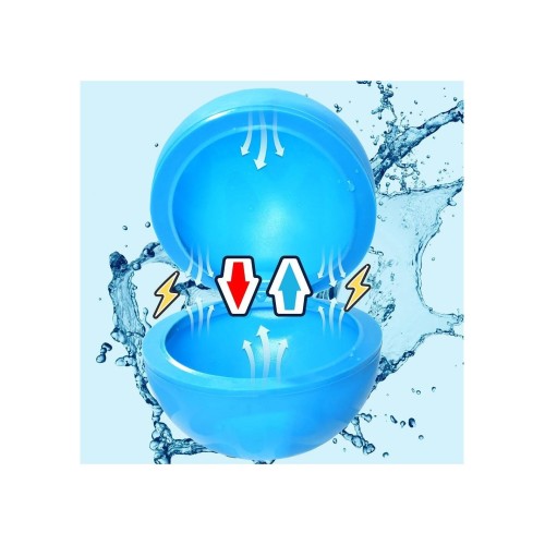 GLOBOS AGUA SOLID 6U.OPACOS