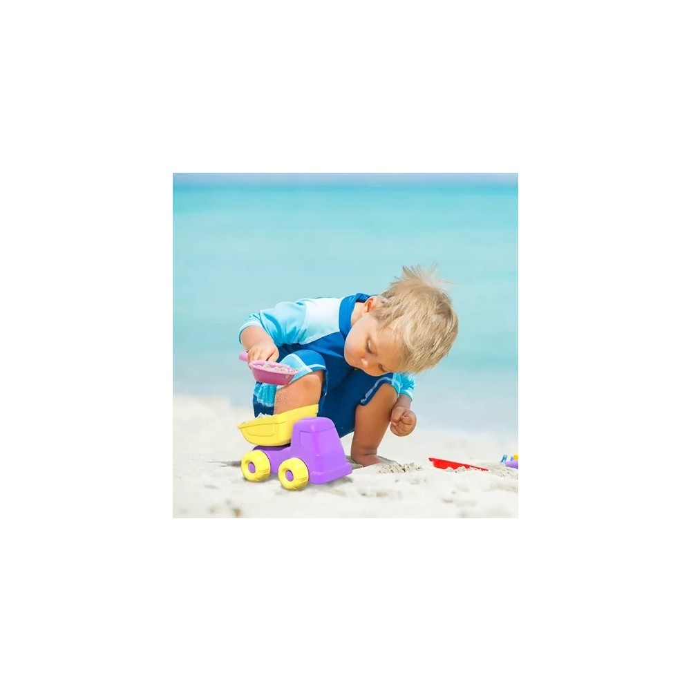 TRUBI CAMION PLAYA MORADO / AMARILLO 2