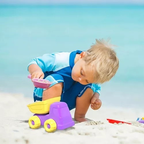 TRUBI CAMION PLAYA MORADO / AMARILLO