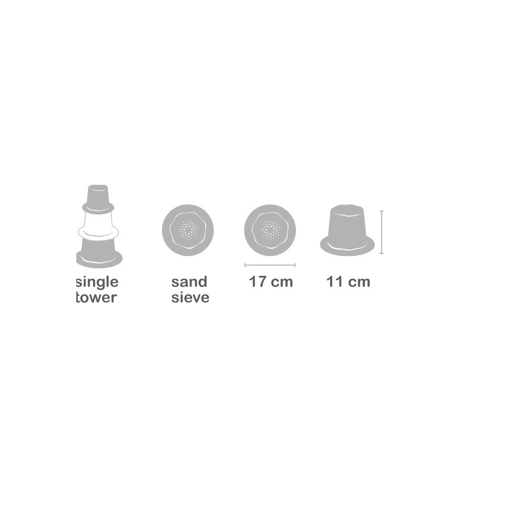 TABI SET 3 CUBOS BEIG